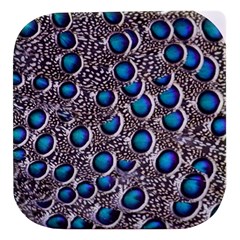 Peacock Pattern Close Up Plumage Stacked Food Storage Container by Celenk