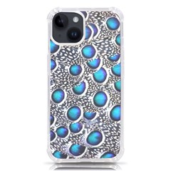 Peacock Pattern Close Up Plumage Iphone 14 Tpu Uv Print Case