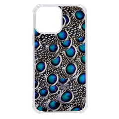 Peacock Pattern Close Up Plumage Iphone 13 Pro Max Tpu Uv Print Case by Celenk