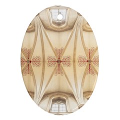 Wells Cathedral Well Cathedral Oval Ornament (two Sides) by Celenk