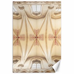 Wells Cathedral Well Cathedral Canvas 20  X 30  by Celenk