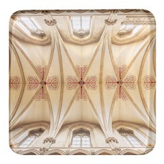 Wells Cathedral Well Cathedral Square Glass Fridge Magnet (4 Pack) by Celenk