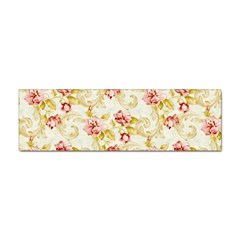 Background Pattern Flower Spring Sticker (bumper) by Celenk