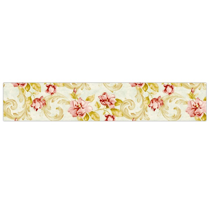 Background Pattern Flower Spring Large Premium Plush Fleece Scarf 