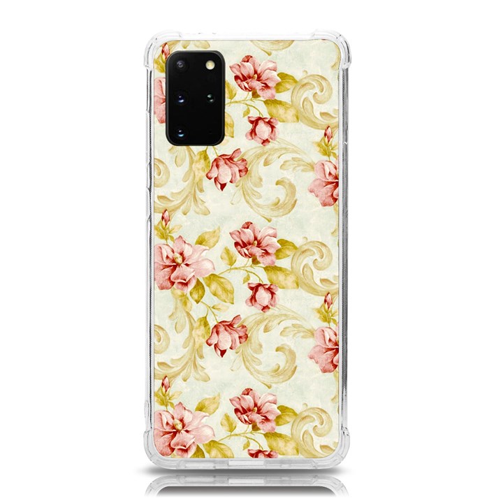 Background Pattern Flower Spring Samsung Galaxy S20Plus 6.7 Inch TPU UV Case