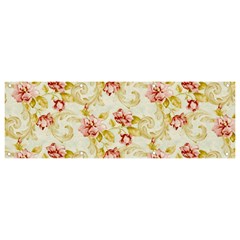 Background Pattern Flower Spring Banner And Sign 9  X 3  by Celenk