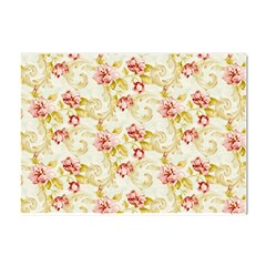 Background Pattern Flower Spring Crystal Sticker (a4) by Celenk