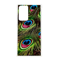 Peacock Feathers Color Plumage Samsung Galaxy Note 20 Ultra Tpu Uv Case by Celenk