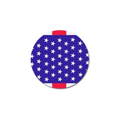 Usa Independence Day July Background Golf Ball Marker (4 Pack) by Vaneshop