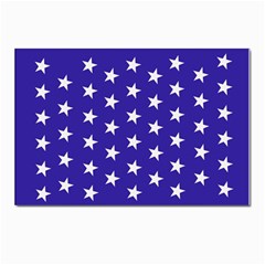 Usa Independence Day July Background Postcard 4 x 6  (pkg Of 10) by Vaneshop