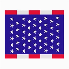 Usa Independence Day July Background Small Glasses Cloth (2 Sides) by Vaneshop