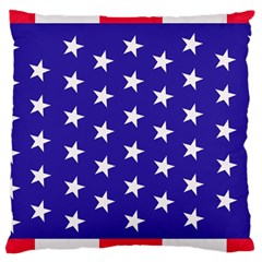 Usa Independence Day July Background Large Cushion Case (one Side) by Vaneshop