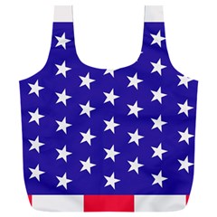 Usa Independence Day July Background Full Print Recycle Bag (xxl) by Vaneshop