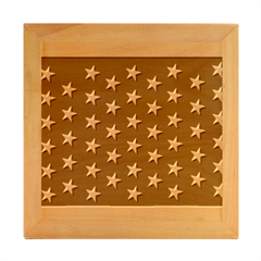 Usa Independence Day July Background Wood Photo Frame Cube by Vaneshop