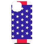 Usa Independence Day July Background iPhone 14 Black UV Print Case Front