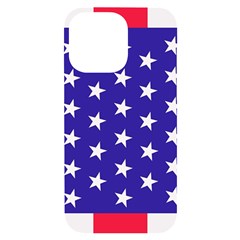 Usa Independence Day July Background Iphone 14 Pro Max Black Uv Print Case