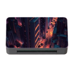 Abstract Landscape Landmark Town City Cityscape Memory Card Reader With Cf by Vaneshop