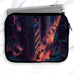 Abstract Landscape Landmark Town City Cityscape Apple Ipad 2/3/4 Zipper Cases by Vaneshop