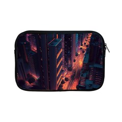 Abstract Landscape Landmark Town City Cityscape Apple Ipad Mini Zipper Cases by Vaneshop