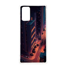 Abstract Landscape Landmark Town City Cityscape Samsung Galaxy Note 20 Tpu Uv Case by Vaneshop