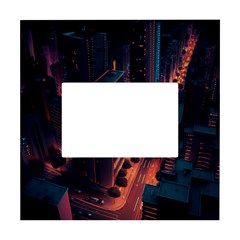 Abstract Landscape Landmark Town City Cityscape White Box Photo Frame 4  X 6 