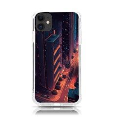 Abstract Landscape Landmark Town City Cityscape Iphone 11 Tpu Uv Print Case by Vaneshop