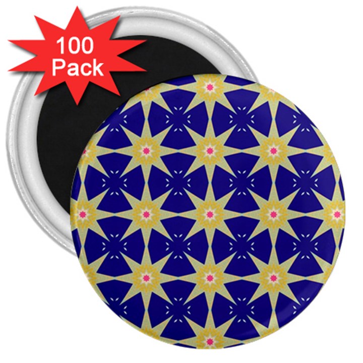 Seamless Pattern Background 3  Magnets (100 pack)