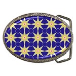 Seamless Pattern Background Belt Buckles Front