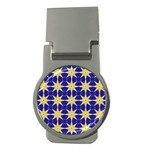 Seamless Pattern Background Money Clips (Round)  Front