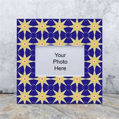 Seamless Pattern Background White Box Photo Frame 4  X 6  by Vaneshop