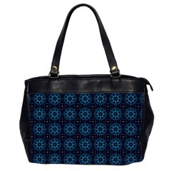 Floral Pattern Geometric Pattern Oversize Office Handbag (2 Sides) by Vaneshop