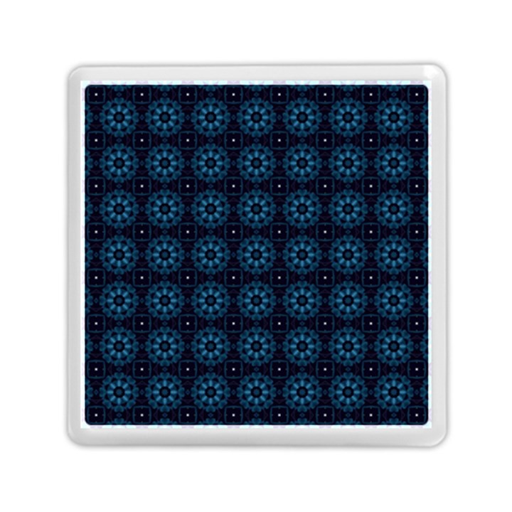 Floral Pattern Geometric Pattern Memory Card Reader (Square)