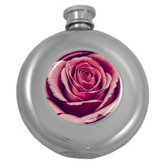 Beautiful Beauty Flower Bloom Round Hip Flask (5 Oz) by Vaneshop