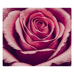 Beautiful Beauty Flower Bloom Premium Plush Fleece Blanket (small) by Vaneshop