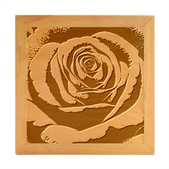 Beautiful Beauty Flower Bloom Wood Photo Frame Cube by Vaneshop