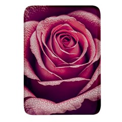 Beautiful Beauty Flower Bloom Rectangular Glass Fridge Magnet (4 Pack)