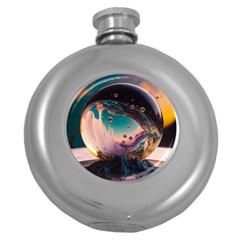 Crystal Ball Glass Sphere Lens Ball Round Hip Flask (5 Oz) by Vaneshop