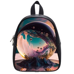 Crystal Ball Glass Sphere Lens Ball School Bag (small) by Vaneshop