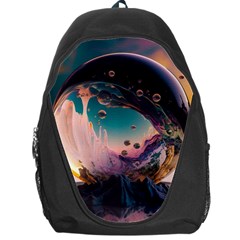 Crystal Ball Glass Sphere Lens Ball Backpack Bag by Vaneshop