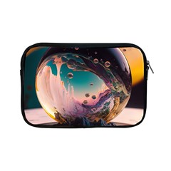 Crystal Ball Glass Sphere Lens Ball Apple Ipad Mini Zipper Cases by Vaneshop