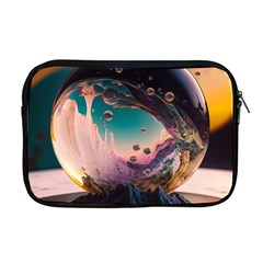 Crystal Ball Glass Sphere Lens Ball Apple Macbook Pro 17  Zipper Case by Vaneshop