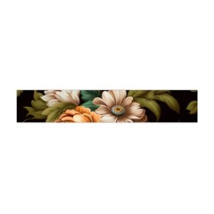 Floral Flower Blossom Bloom Flora Premium Plush Fleece Scarf (mini) by Vaneshop