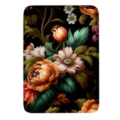 Floral Flower Blossom Bloom Flora Rectangular Glass Fridge Magnet (4 Pack)