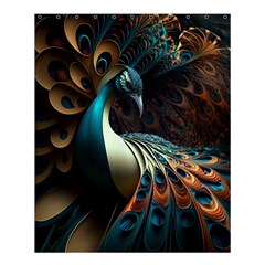 Colorful Peacock Bird Feathers Shower Curtain 60  X 72  (medium)  by Vaneshop