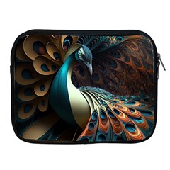 Colorful Peacock Bird Feathers Apple Ipad 2/3/4 Zipper Cases by Vaneshop