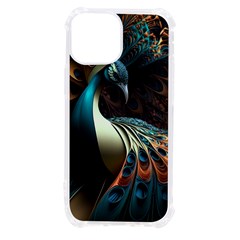 Colorful Peacock Bird Feathers Iphone 13 Mini Tpu Uv Print Case