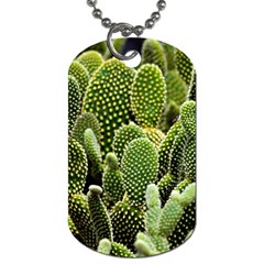 Cactus Flora Flower Nature Floral Dog Tag (two Sides)