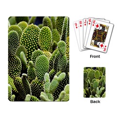 Cactus Flora Flower Nature Floral Playing Cards Single Design (rectangle) by Vaneshop