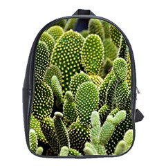 Cactus Flora Flower Nature Floral School Bag (large) by Vaneshop