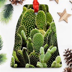 Cactus Flora Flower Nature Floral Bell Ornament (two Sides) by Vaneshop